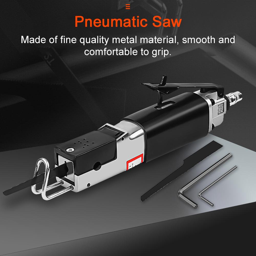 Automobile Sheet Metal Pneumatic Saw Strong Power Reciprocating Saw Cutting Tool Hacksaw Cutting Tool Car Repairing and Maintenance Accessory