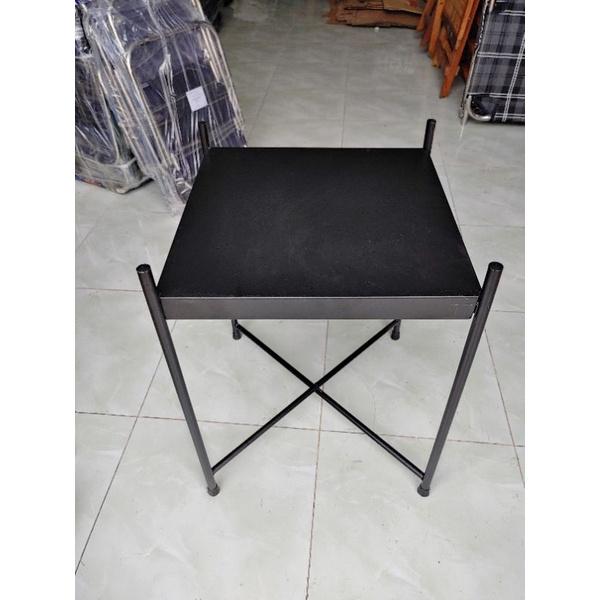 Bàn mini xếp gọn cao 30- 50 cm ( khung thép)