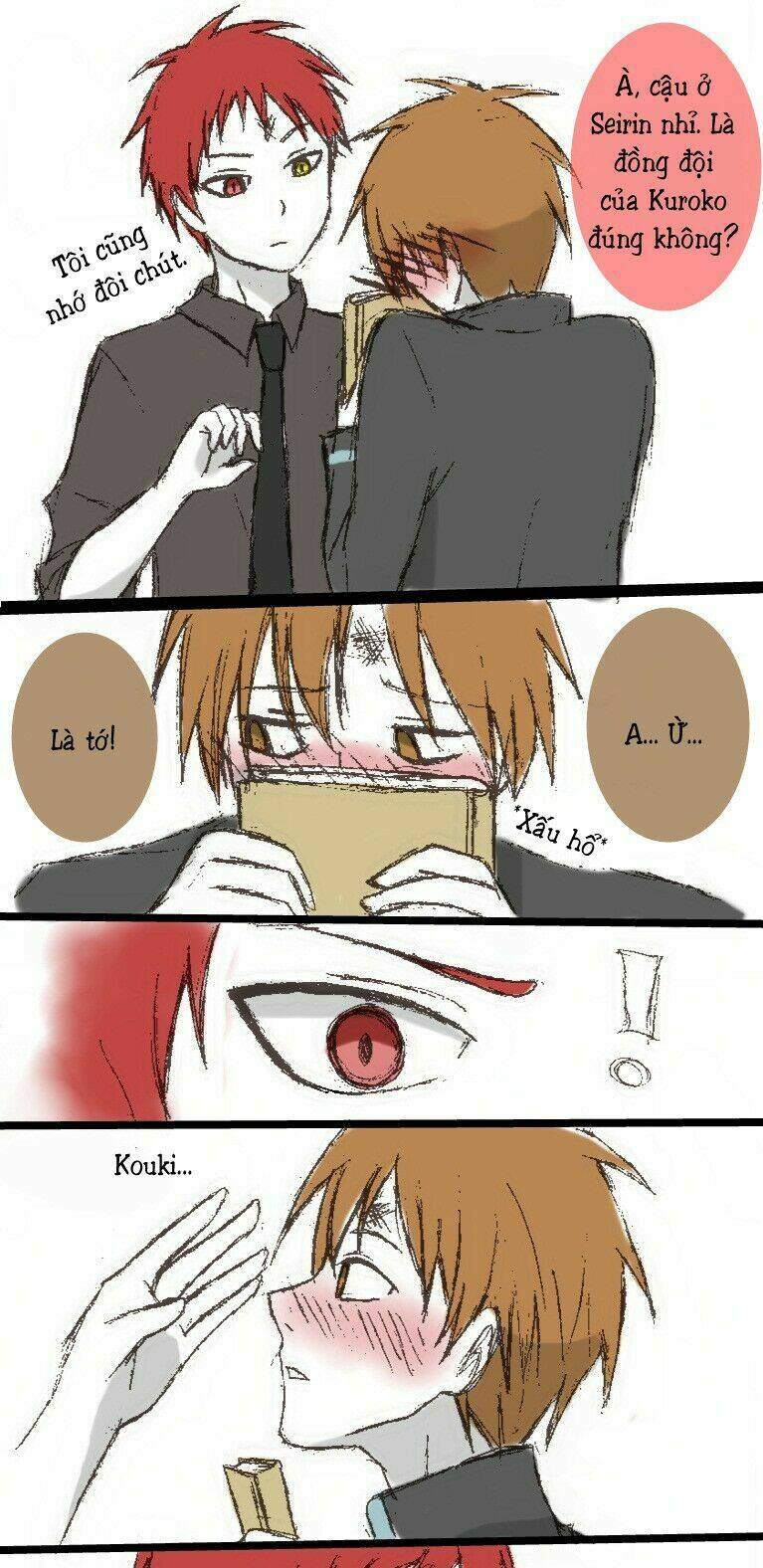 kuroko – tuyển thủ vô hình: short doujinshi chapter 133 17