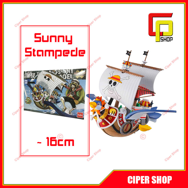 Mô hình Thuyền Sunny Stampede  - Mô hình One Piece - Figure Sunny Stampede