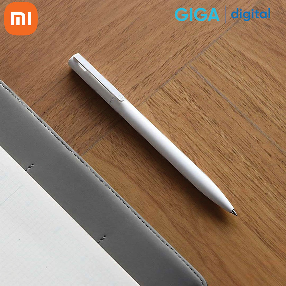 Bút bi Xiaomi Trắng (Mực Đen) 0.5mm MJZXB01WC cao cấp - Hàng Chính Hãng