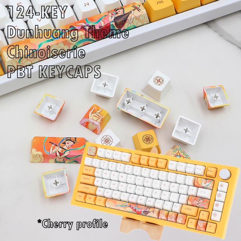 124-Key PBT Kit Replaces for Mechanical Keyboards Switch