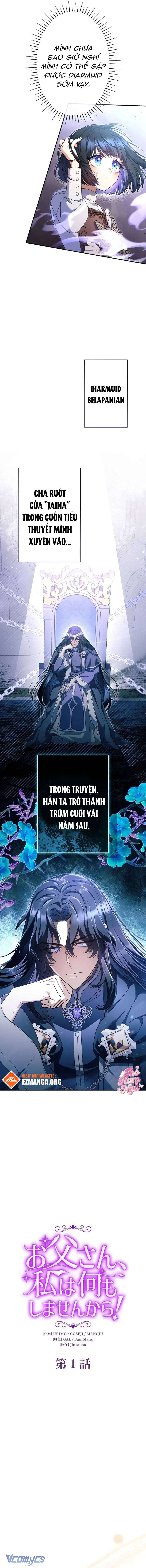 thưa cha, con sẽ không làm gì cả chapter 1 3