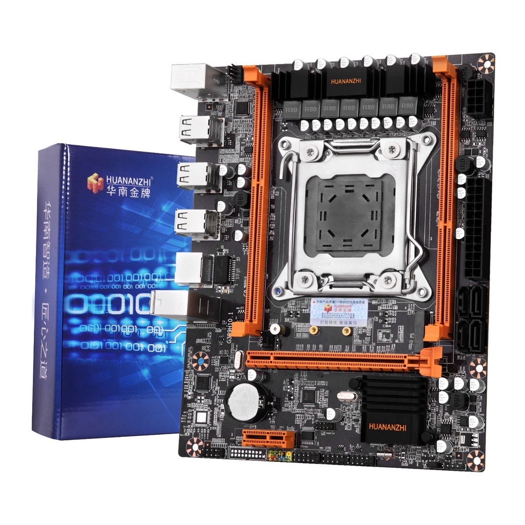 Mainboard HUANANZHI X79 4M v3.0 LGA2011, hỗ trợ DDR3 non-ECC ram - Bảo hành 12 tháng - Hàng nhập khẩu