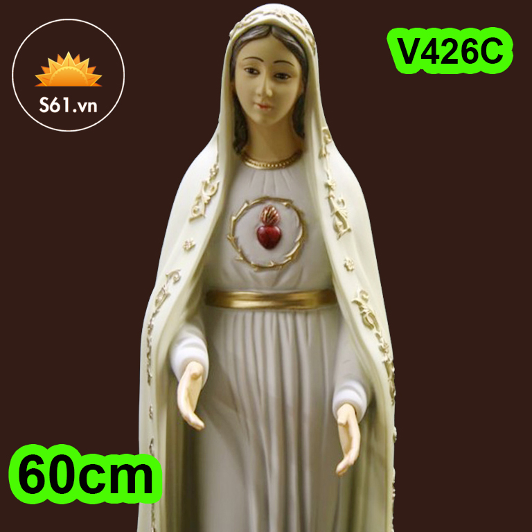 Tượng Mẹ Fatima - Nhận Điêu Khắc Tượng Đá Theo Yêu Cầu Khách Hàng