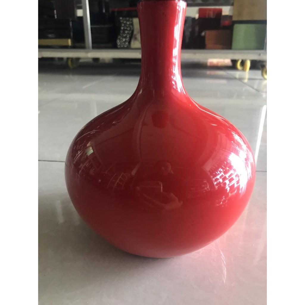 Bình hoa lùn cỏ nhỏ sơn mài cao cấp