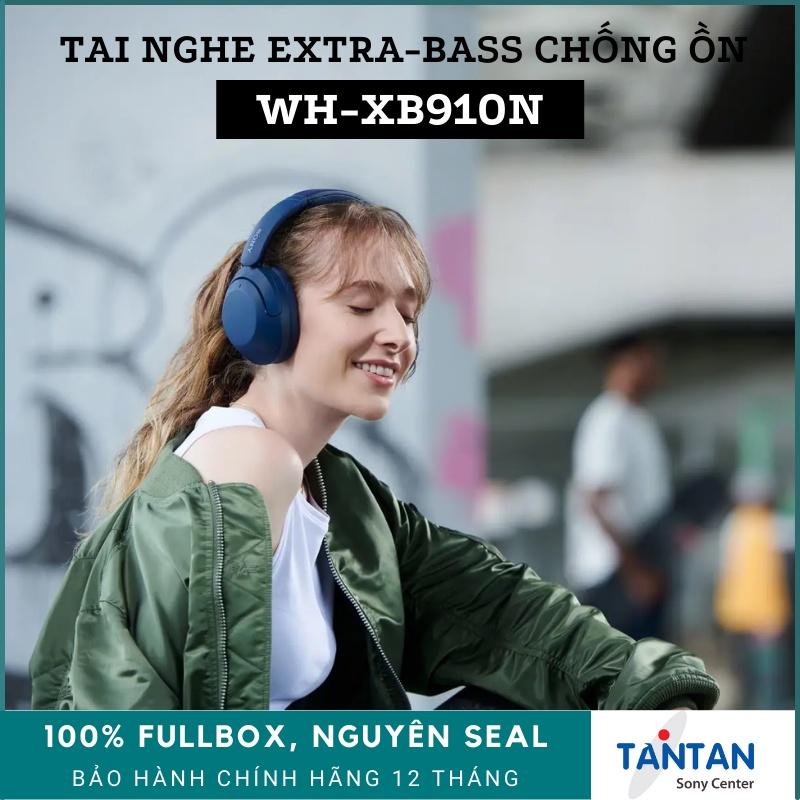 Tai Nghe BLUETOOTH EXTRA-BASS CHỐNG ỒN Sony WH-XB910N | Hàng chính hãng