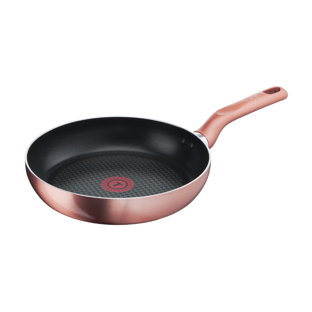 Bộ 2 chảo chống dính đáy từ Tefal Cook &amp; Shine dùng cho mọi loại bếp, tặng kèm sạn (24cm, 28cm) - Hàng chính hãng