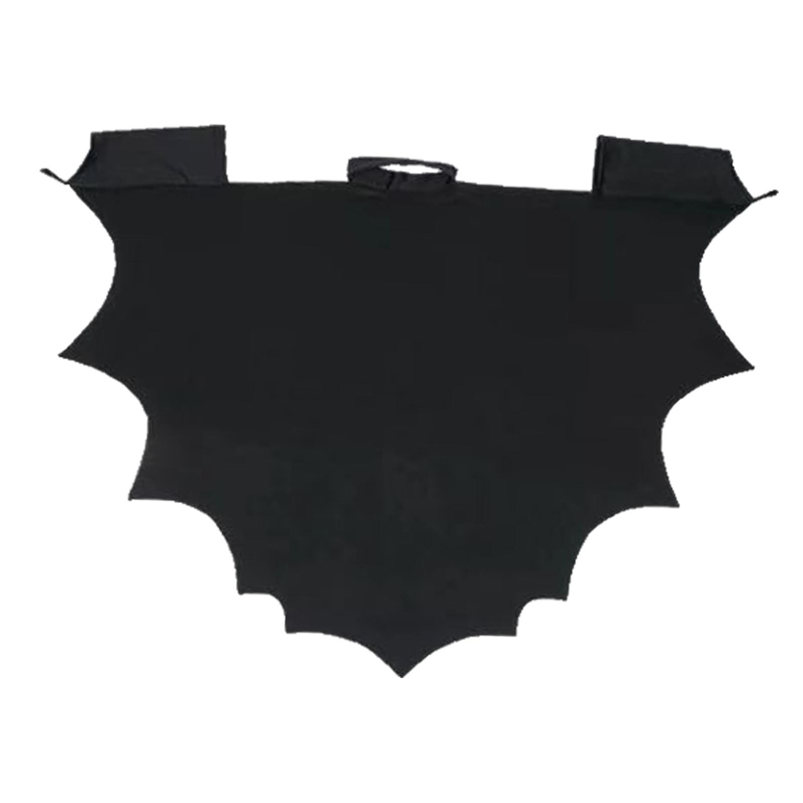 Halloween Bat Costume Fancy Dress Vampire Cosplay Jumpsuit Girls Boys Dress up Unisex Kids for Accessories Decoration Movie Theme Festival