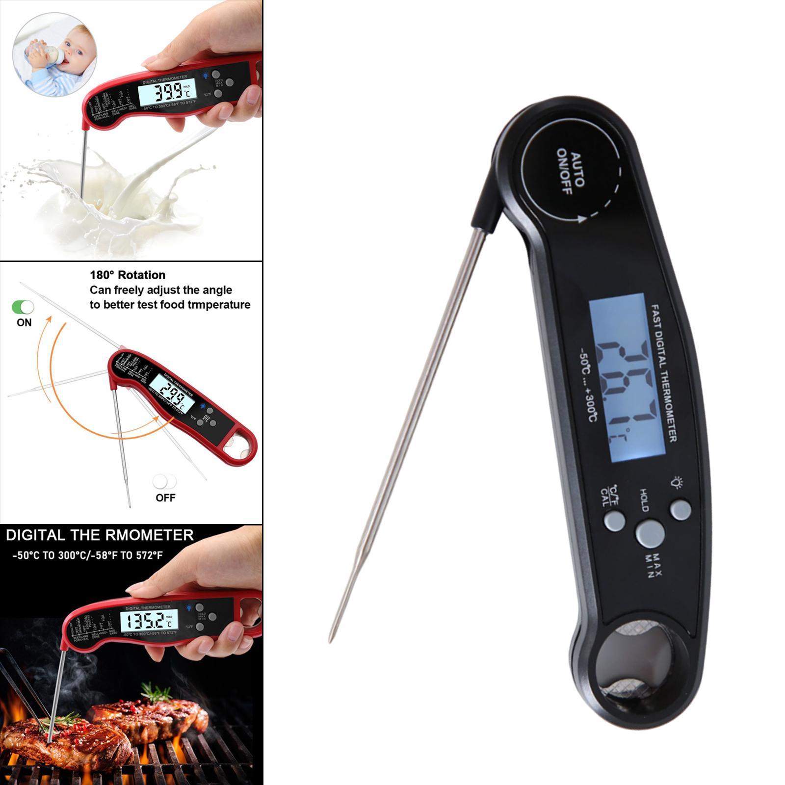 Meat Thermometer Temperature Food Probe Instant Read Digital Food Probe