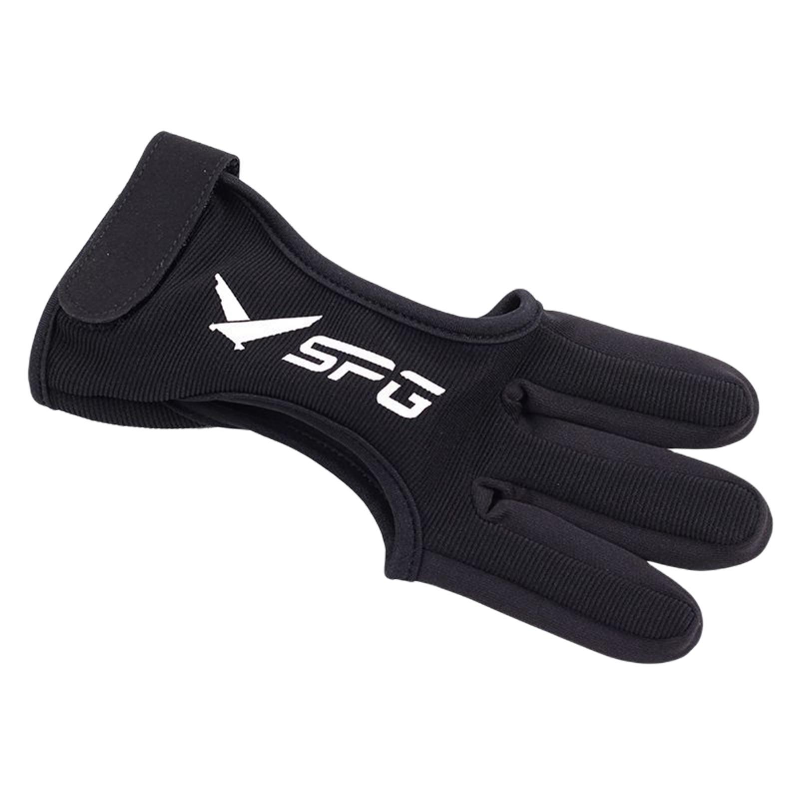 Leather Gloves Recurve Compound Bow Accessories M