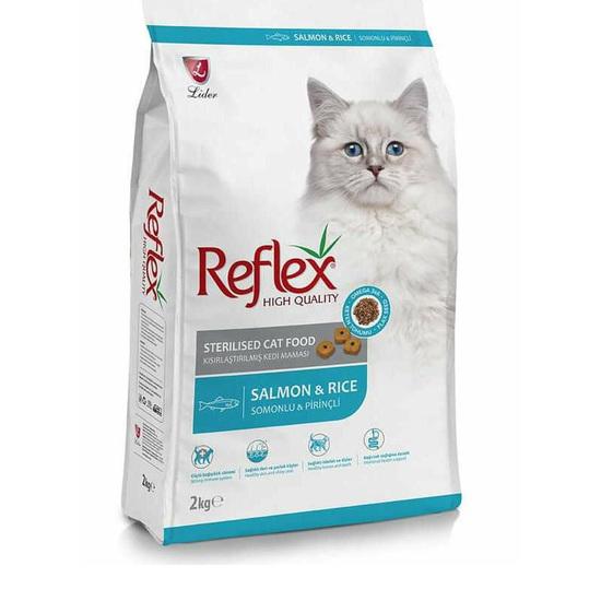 Thức ăn cho mèo Reflex Sterilised Cat Food Salmon & Rice (vị cá hồi) 2kg
