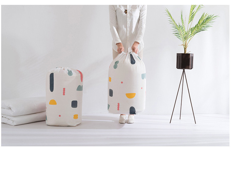 Túi dây rút nhựa 90*45cm đựng chăn màn, drap, quần áo
