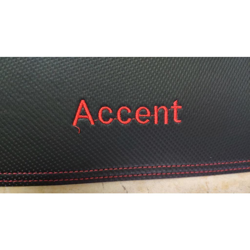 XẢ LỖ - Sale Thảm taplo da carbon cao cấp loại 1 Accent  lỗi nhẹ do vận chuyển