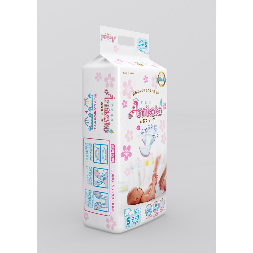 Bỉm - Tã dán Amikoko size S 50