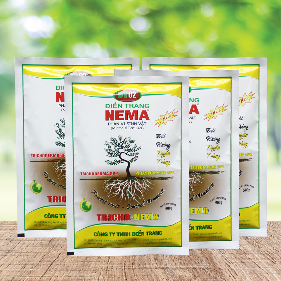 Phân vi sinh vật Nema 500gr cho bộ rễ chắc khỏe