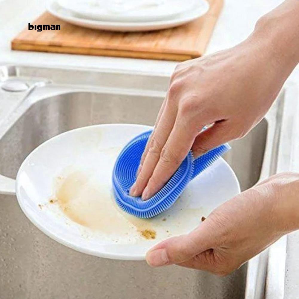 Miếng silicon rửa chén dĩa đa năng-