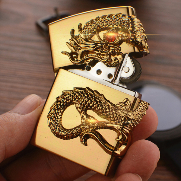 Hộp quẹt hình con rồng V.2