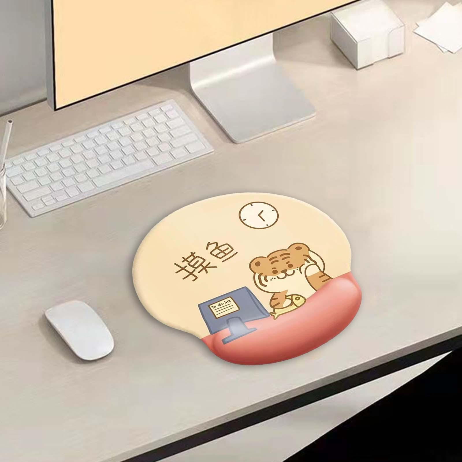 Ergonomic Mouse Pad Comfortable rubber Base for Gaming