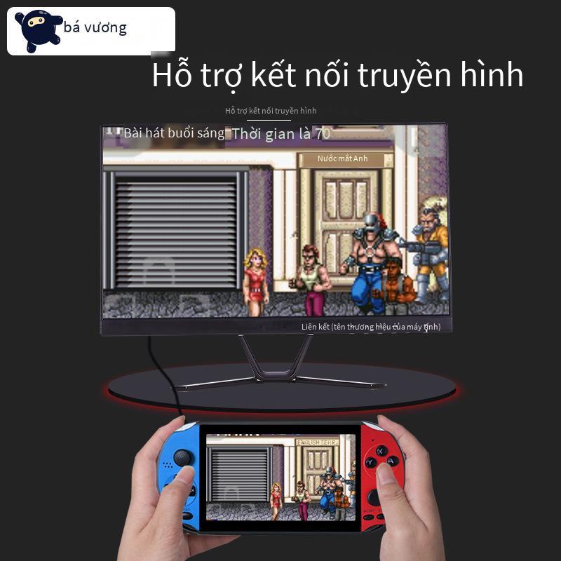 Máy chơi game cầm tay Overlord Boy PSP phong cách mới nhất X12 hoài cổ GBA arcade FC game đỏ trắng máy