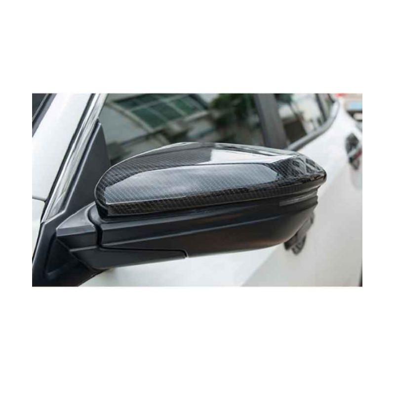 Bộ ốp gương cho xe Honda Civic 2016+ cacbon cao cấp