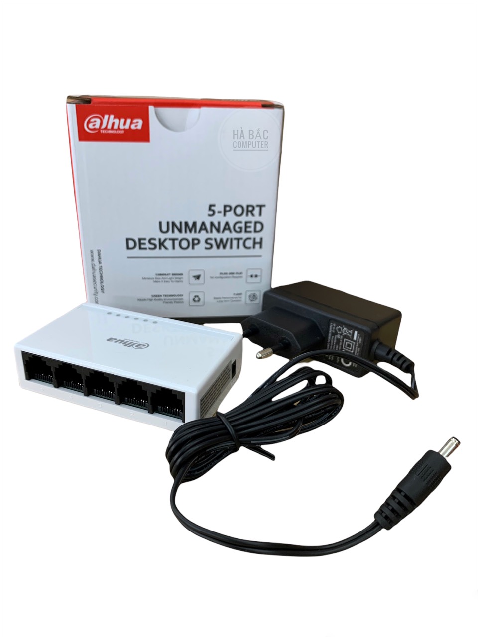 Bộ Chia Mạng 5 Cổng DAHUA DH-PFS 3005-5ET-L - Switch 5 Port - Hàng Chính Hãng