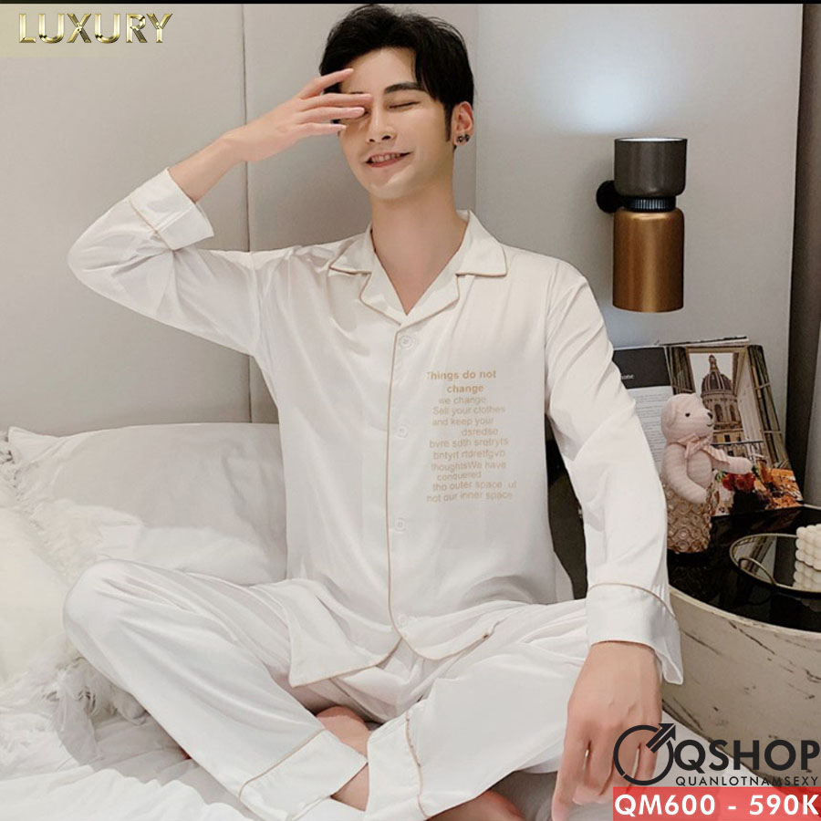 Bộ đồ pijama nam luxury cao cấp QSHOP QM600