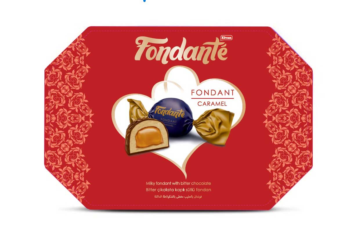 Kẹo Chocolate Fondante Hộp Thiếc Trắng (500g)