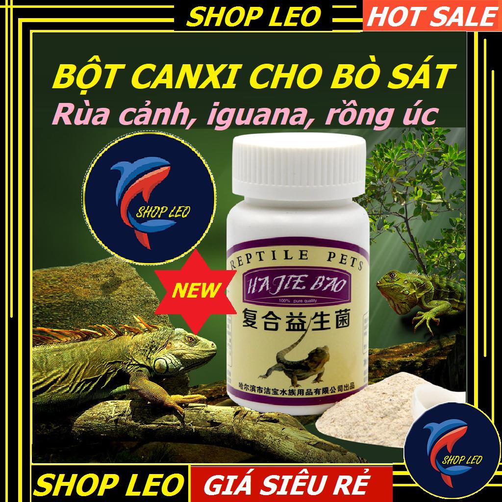 Canxi dạng bột cho bò sát, rùa cảnh, iguana, rồng úc-Bột canxi cho các loại bò sát, ốc mượn hồn, vẹt-Phụ kiện bò sát