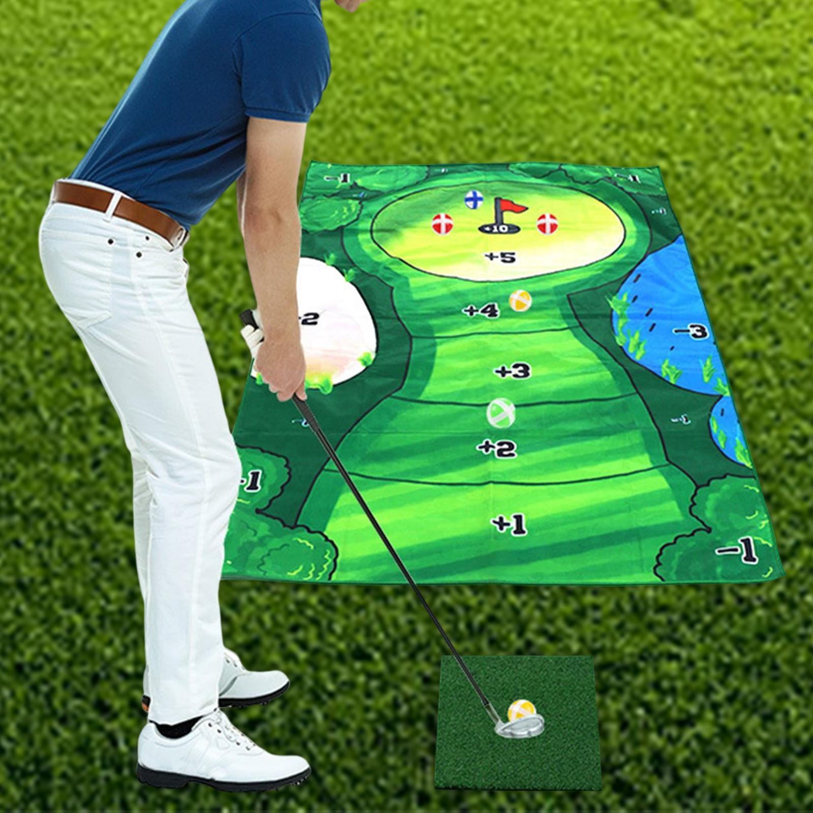 Golf Practice Blanket Toy Durable Golf Golf Game Sticky Blanket for Home