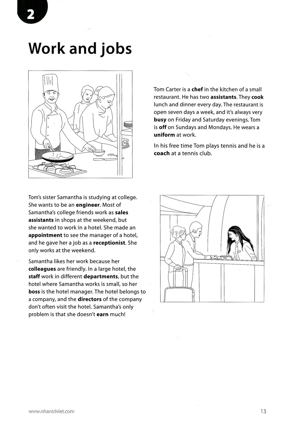 Sách Work On Your Vocabulary A2 - Pre-Intermediate (Tái Bản) - ảnh 4