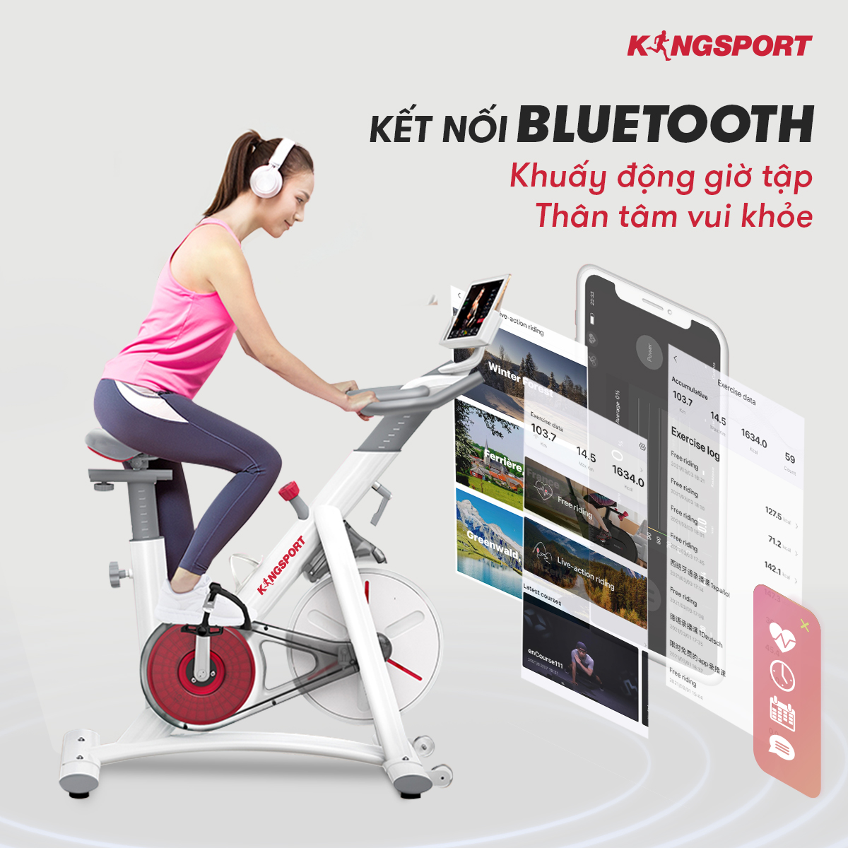 Xe đạp tập Kingsport BK-5810