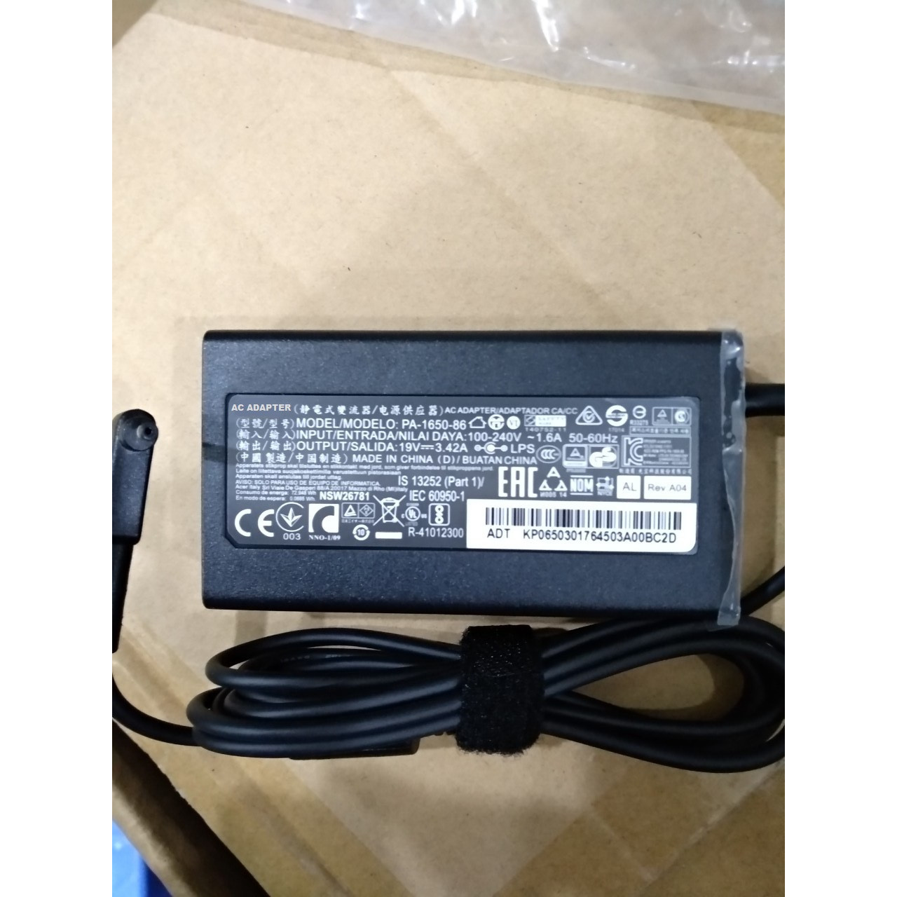 Sạc cho Acer Spin 5 SP513-52N-53MT NX.GR7SV.001