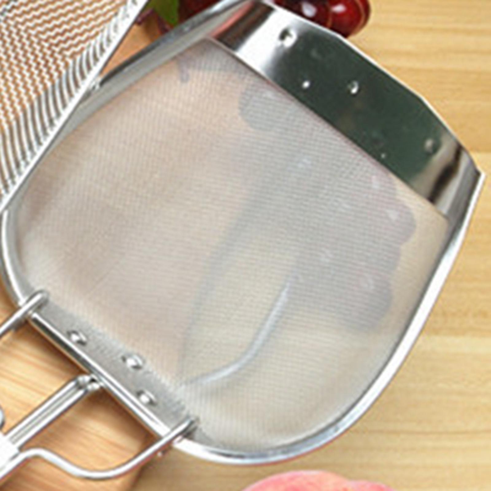 Chiwanji Stainless Steel Mesh Strainer Filter Spoon Kitchen Shovel Frying