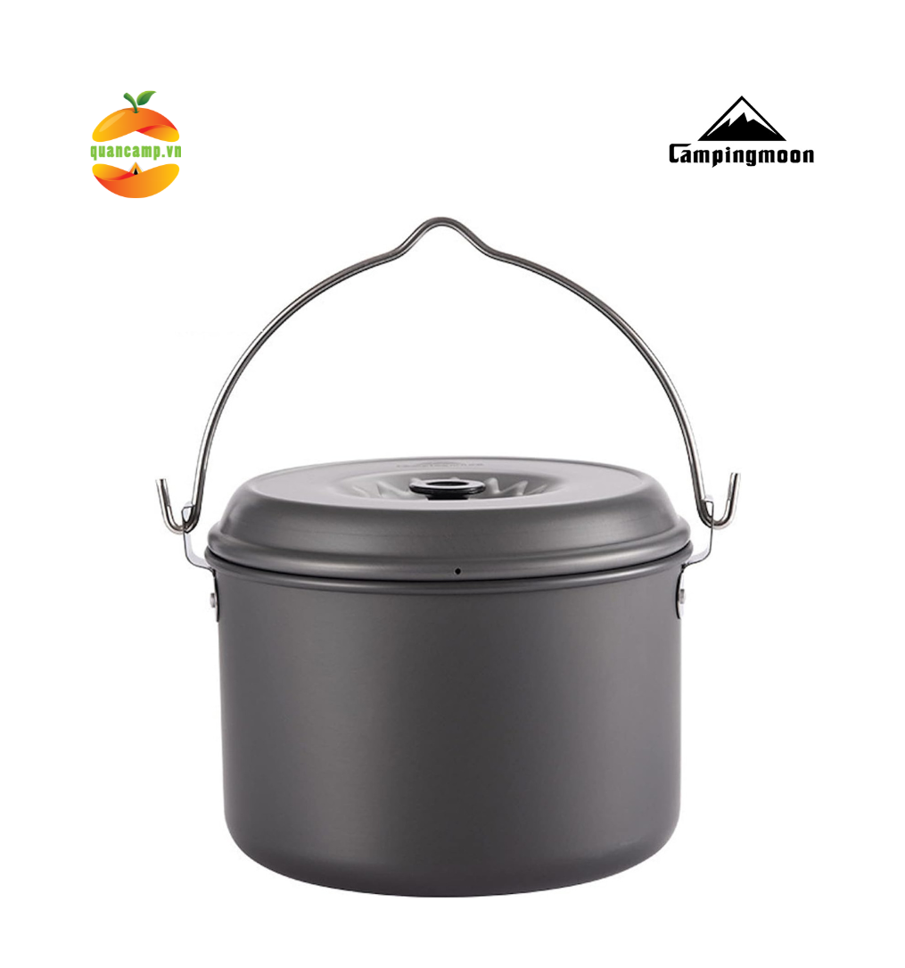 Nồi treo dã ngoại bằng nhôm Campingmoon MC-255 (5.5 lít)