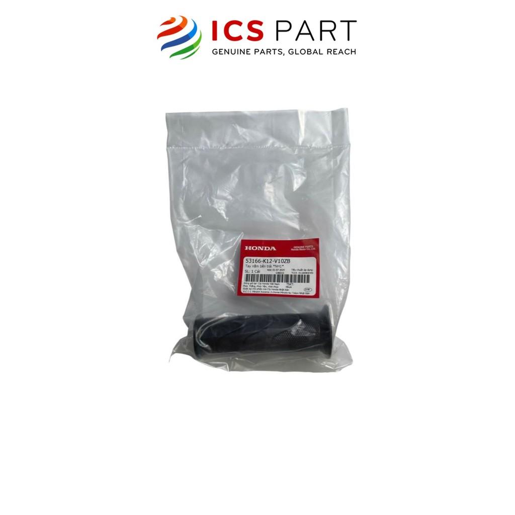 Cao Su Tay Nắm Trái HONDA Lead 125 Đen Nh1 (53166K12V10ZB)