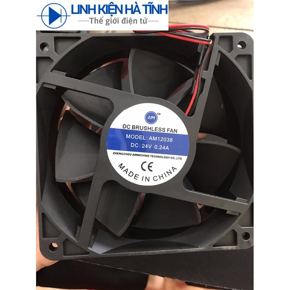 QUẠT 24V 12X12X3.8CM / 9X9X2.5CM LOẠI TỐT