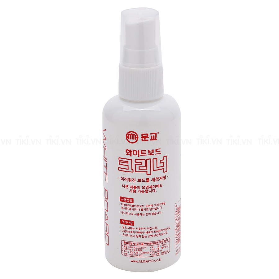 Nước Lau Bảng Trắng Mungyo CL-100 (100 ml)