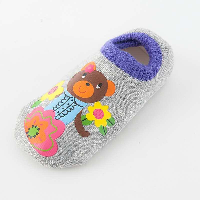 Combo 5 đôi tất hài chống trượt cho bé yêu (0-24m)