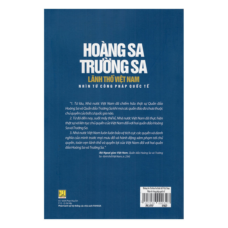 Hoàng Sa Trường Sa Lãnh Thổ VN Nhìn Từ Công Pháp Quốc Tế