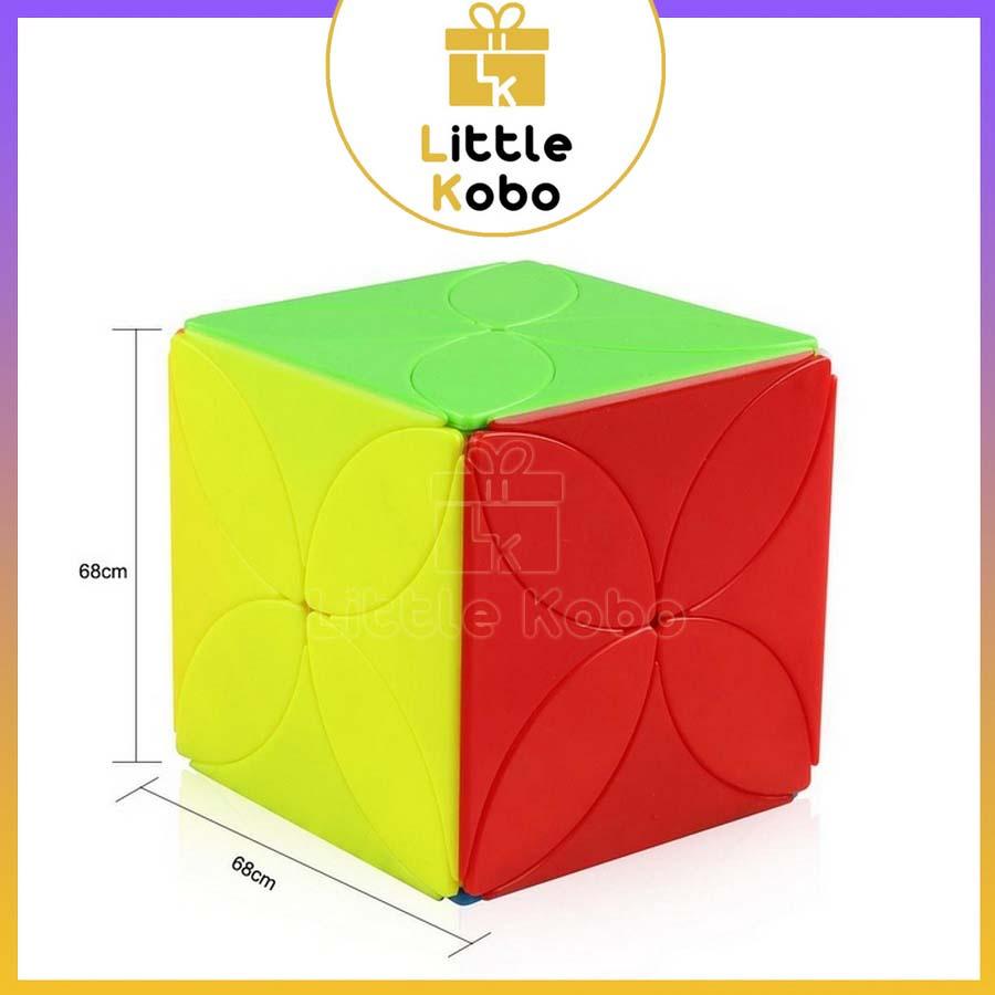 Rubik Biến Thể Four Leaf Clover Cube Cỏ 4 Lá Stickerless Rubic Đồ Chơi Trí Tuệ