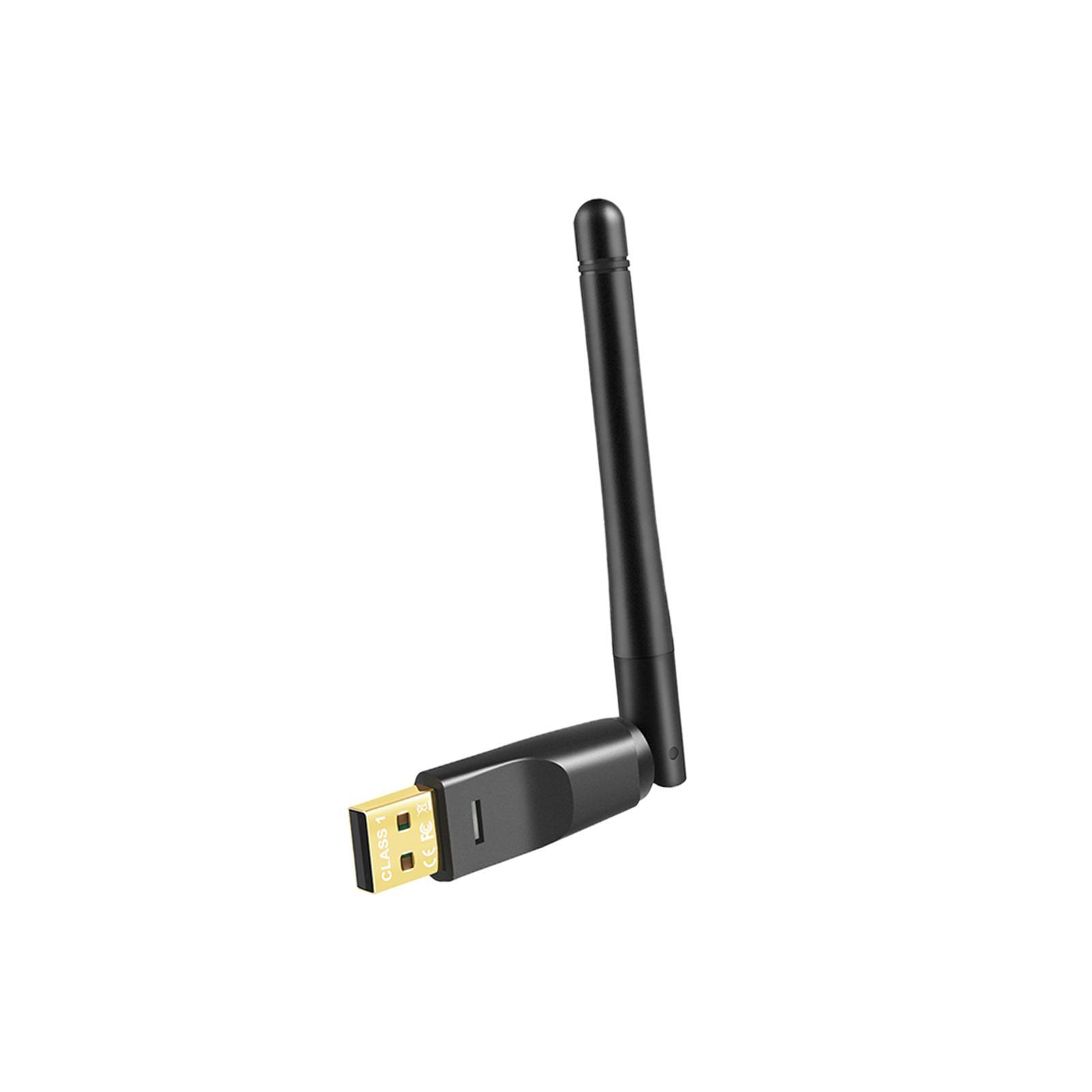 V5.1 USB Adapter Adapter 3Mbps Transmission Rate Low Power Consumption Audio Adapter for Windows 7/8.1/10/11 PC Mouse