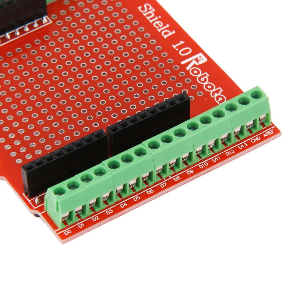 Screw Shield Board Assembled Prototype Terminal Expansion Board For Arduino