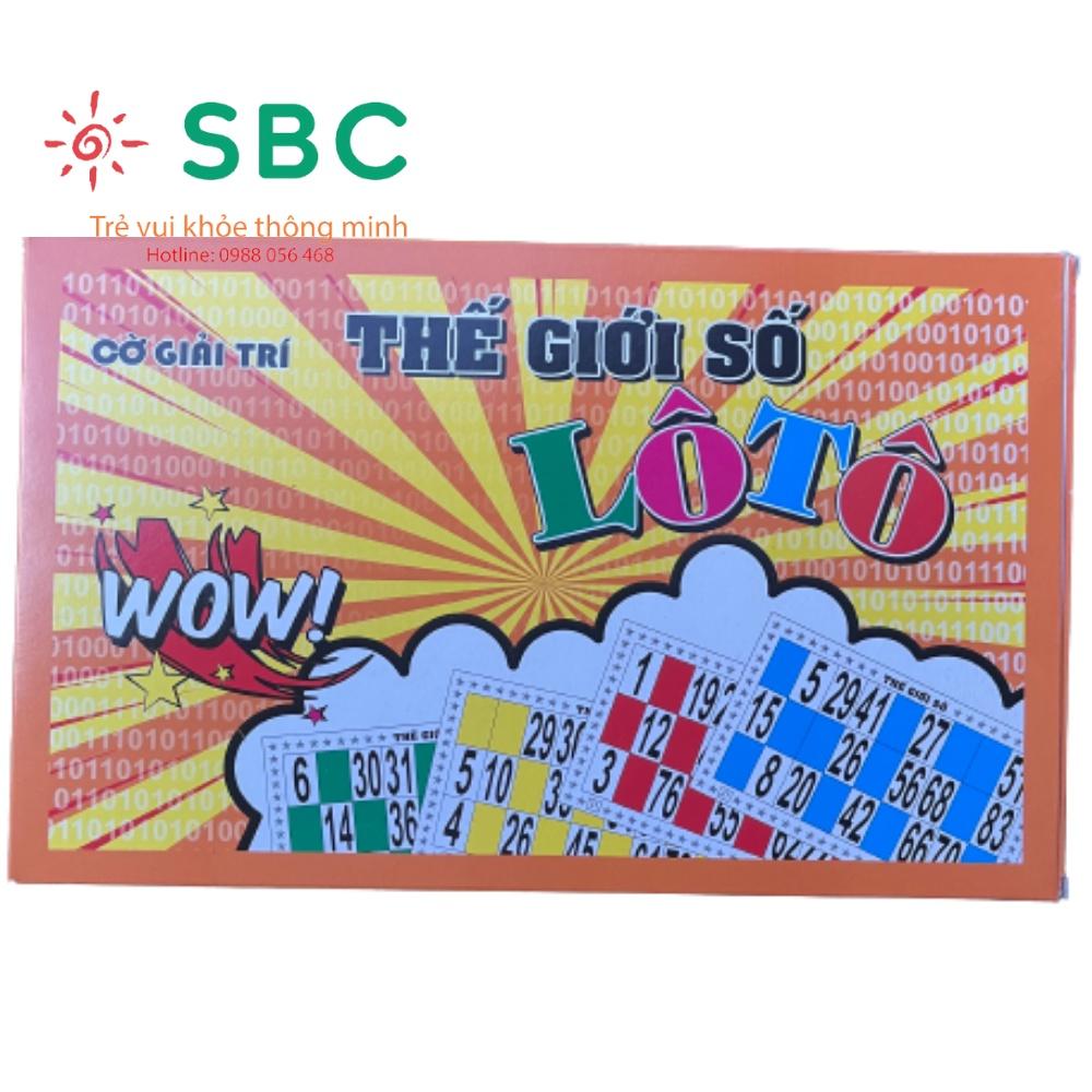 Cờ Loto giải trí cao cấp chơi vui - chọn mẫu gỗ hoặc nhựa - Cờ Lô Tô