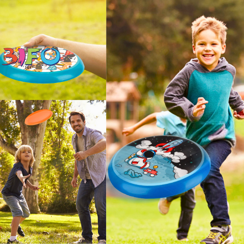Đĩa bay mềm đĩa bay cầm tay ném xa, đĩa ném đồ chơi thể thao frisbee nhiều hình ngộ nghĩnh cho bé size to