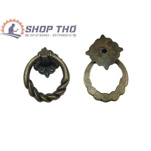 Tay kéo giả cổ BE31 màu đồng đường kính 32mm