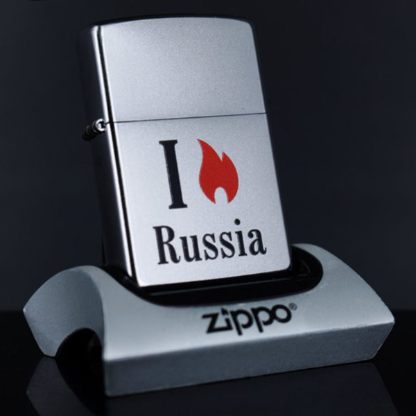 Bật Lửa Zippo 205 I Flame Russia