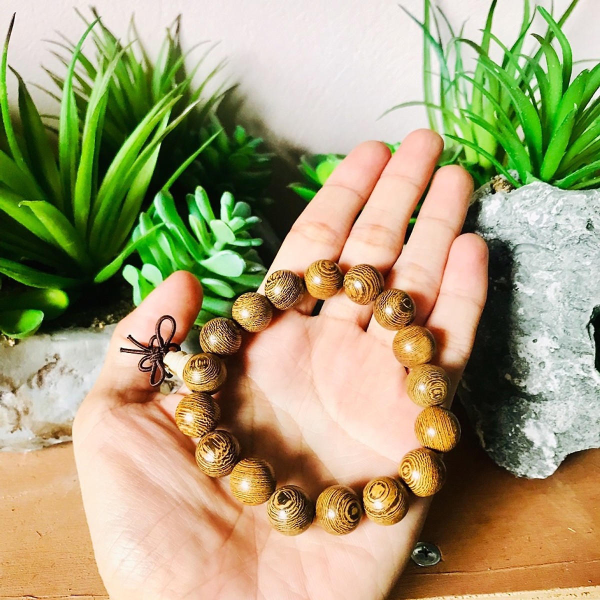 Vòng tay gỗ cánh gà cao cấp