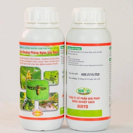 Dầu khoáng phòng ngừa sâu bệnh HIRYO - Chai 250ml