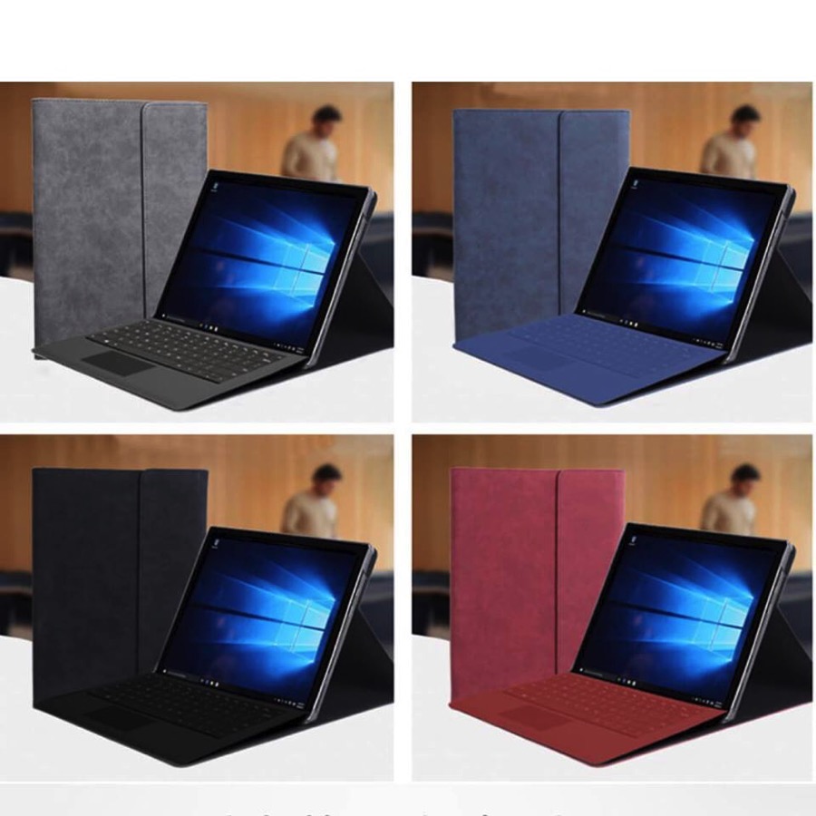 BAO DA CHỐNG SỐC CHO SURFACE GO CHẤT DA LỘN